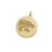Kansas State University 18K Gold Charm