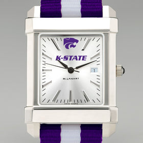 Kansas State University Collegiate Watch with RAF Nylon Strap for Men Shot #1