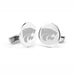 Kansas State University Cufflinks in Sterling Silver
