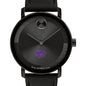 Kansas State University Men's Movado BOLD with Black Leather Strap Shot #1