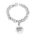 Kansas State University Sterling Silver Charm Bracelet