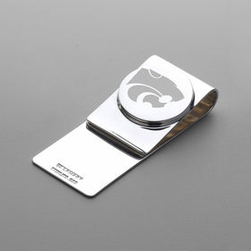 Kansas State University Sterling Silver Money Clip Shot #1