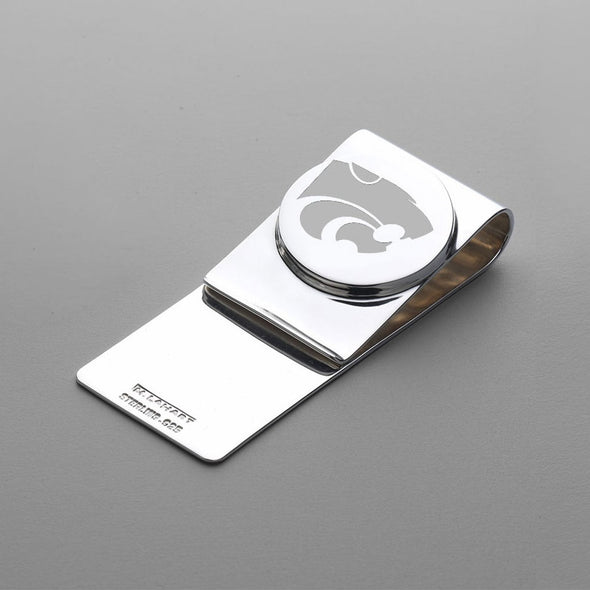 Kansas State University Sterling Silver Money Clip Shot #1