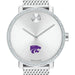 Kansas State Women's Movado Bold with Crystal Bezel & Mesh Bracelet