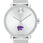 Kansas State Women's Movado Bold with Crystal Bezel & Mesh Bracelet Shot #1