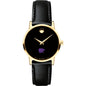 Kansas State Women's Movado Gold Museum Classic Leather Shot #2