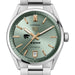Kansas State Women's TAG Heuer Steel Carrera Automatic with Green Dial