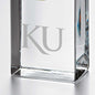 Kansas Tall Glass Desk Clock by Simon Pearce Shot #2