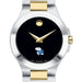 Kansas Women's Movado Collection Two-Tone Watch with Black Dial