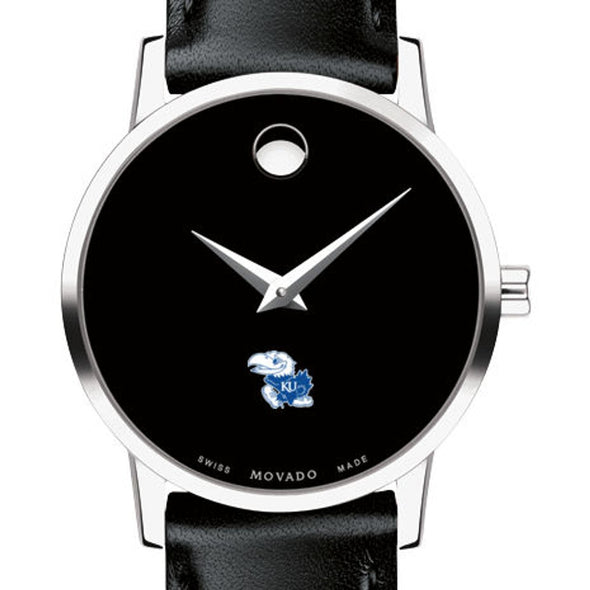 Kansas Women&#39;s Movado Museum with Leather Strap Shot #1