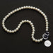 Kappa Alpha Theta Pearl Necklace with Sterling Silver Charm