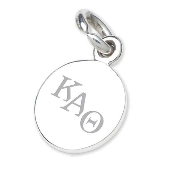 Kappa Alpha Theta Sterling Silver Charm Shot #2