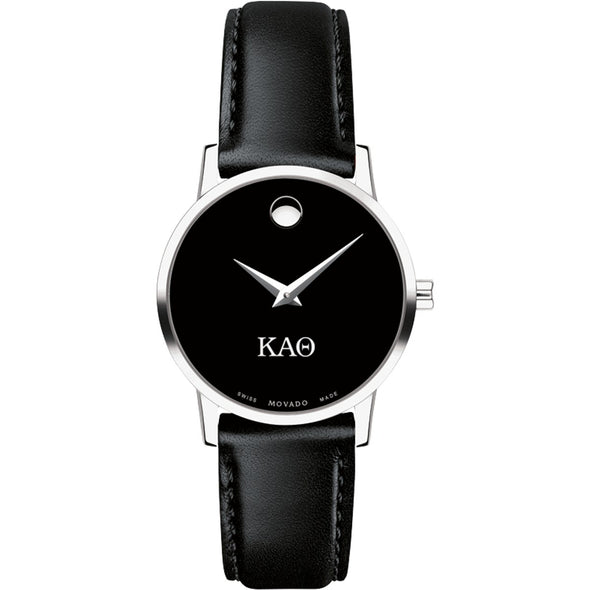 Kappa Alpha Theta Women&#39;s Movado Museum with Leather Strap Shot #2