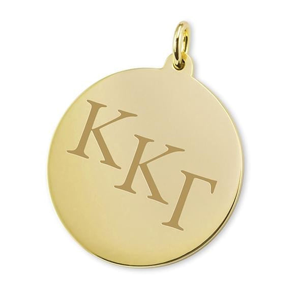Kappa Kappa Gamma 14K Gold Charm Shot #1