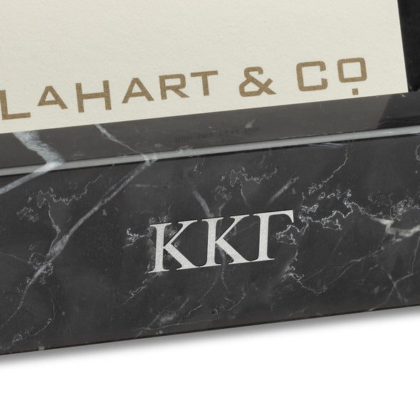 Kappa Kappa Gamma Marble Business Card Holder Shot #2