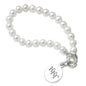 Kappa Kappa Gamma Pearl Bracelet with Sterling Silver Charm Shot #1