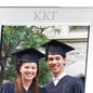 Kappa Kappa Gamma Polished Pewter 5x7 Picture Frame Shot #2