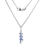 Kappa Kappa Gamma Sterling Silver Necklace with Greek Letter Shot #1