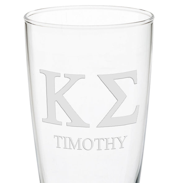 Kappa Sigma 20oz Pilsner Glasses - Set of 2 Shot #3