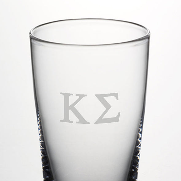 Kappa Sigma Ascutney Pint Glasses by Simon Pearce Shot #2