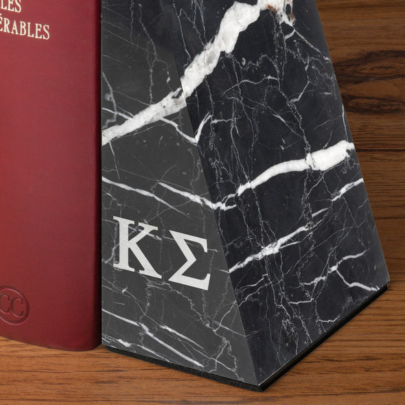 Kappa Sigma Marble Bookends by M.LaHart Shot #4