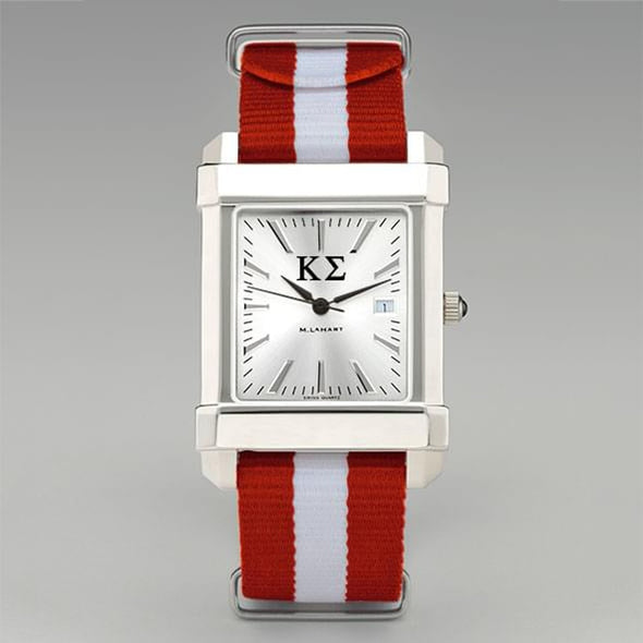 Kappa Sigma Men's Collegiate Watch w/ RAF Nylon Strap Shot #2