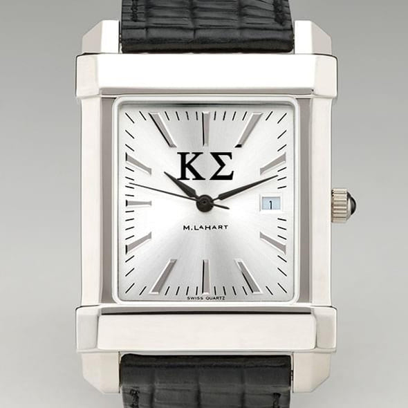Kappa Sigma Men's Collegiate Watch with Leather Strap Shot #1