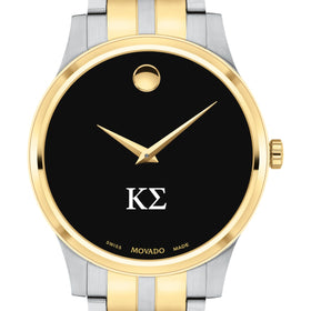 Kappa Sigma Men's Movado Collection Two-Tone Watch with Black Dial Shot #1
