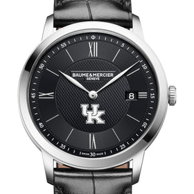 Kentucky Men's Baume et Mercier 40mm Classima Quartz Watch with Black Dial & Black Leather Strap Shot #1