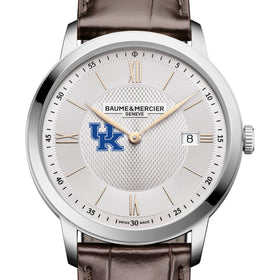 Kentucky Men's Baume et Mercier 40mm Classima Quartz Watch with Silver Dial & Dark Brown Leather Strap Shot #1