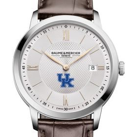 Kentucky Men's Baume et Mercier 40mm Classima Quartz Watch with Silver Dial & Dark Brown Leather Strap Shot #1