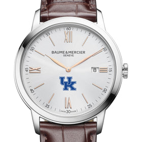 Kentucky Men's Baume et Mercier 42mm Classima Watch with Silver Dial & Brown Leather Strap Shot #1