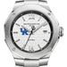 Kentucky Men's Baume et Mercier 42mm Riviera Watch with White Dial & Bracelet