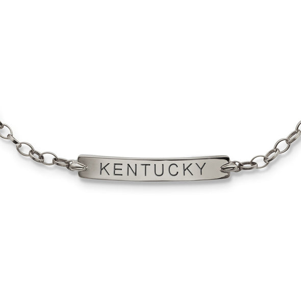 Kentucky Monica Rich Kosann Petite Poesy Bracelet in Silver Shot #2