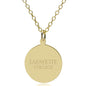 Lafayette 14K Gold Pendant & Chain Shot #1