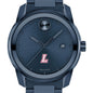 Lafayette College Men's Movado BOLD Blue Ion with Date Window Shot #1