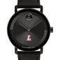 Lafayette College Men's Movado BOLD with Black Leather Strap Shot #1