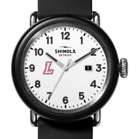 Lafayette College Shinola Watch, The Detrola 43mm White Dial at M.LaHart &amp; Co. Shot #1
