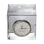 Lafayette Glass Desk Clock by Simon Pearce Shot #1