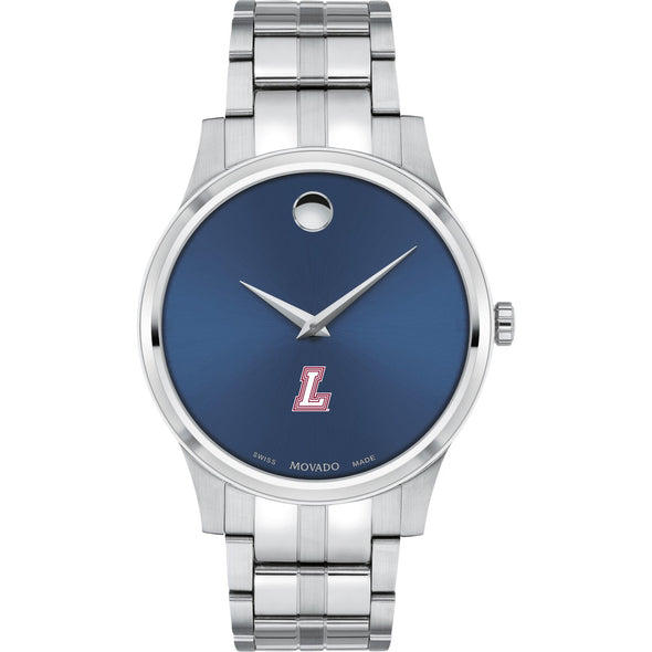 Lafayette Men's Movado Collection Stainless Steel Watch with Blue Dial Shot #2