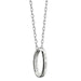 Lafayette Monica Rich Kosann "Carpe Diem" Poesy Ring Necklace in Silver