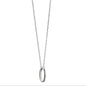 Lafayette Monica Rich Kosann "Carpe Diem" Poesy Ring Necklace in Silver Shot #2