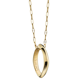 Lafayette Monica Rich Kosann Poesy Ring Necklace in Gold Shot #1