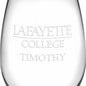 Lafayette Stemless Wine Glasses Made in the USA - Set of 4 Shot #3