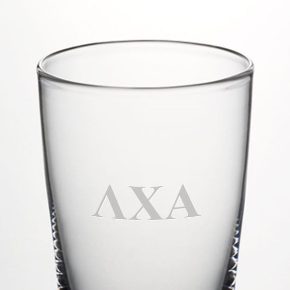 Lambda Chi Alpha Ascutney Pint Glasses by Simon Pearce Shot #2