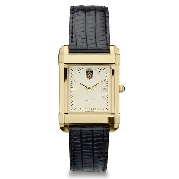 Lehigh Men&#39;s Gold Quad with Leather Strap Shot #2