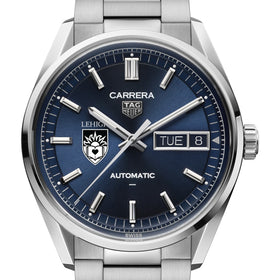Lehigh Men's TAG Heuer Carrera Day-Date with Blue Dial Shot #1