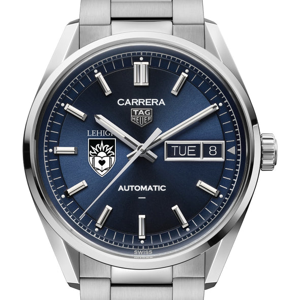 Lehigh Men's TAG Heuer Carrera Day-Date with Blue Dial Shot #1