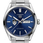 Lehigh Men's TAG Heuer Carrera with Blue Dial & Day-Date Window Shot #1