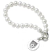 Lehigh Pearl Bracelet with Sterling Silver Charm